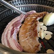 当店名物！国産豚のサムギョプサル